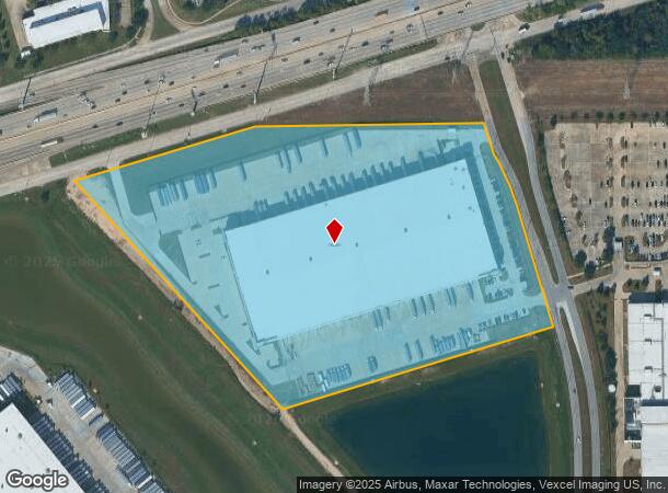 10909 Greens Crossing Blvd, Houston, TX Parcel Map
