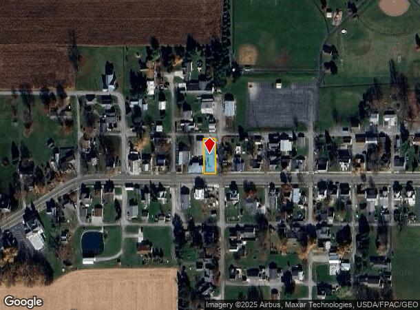 142 Main St, Benton Ridge, OH Parcel Map
