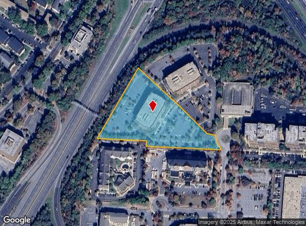 7850 Walker Dr, Greenbelt, MD Parcel Map