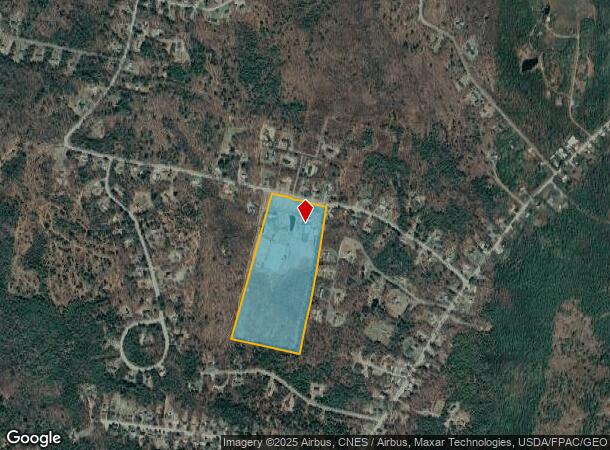  98 Hussey Hill Rd, Oakland, ME Parcel Map