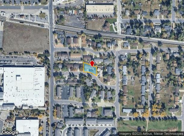 10685 W 12Th Pl, Lakewood, CO Parcel Map