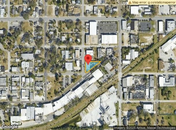  562 25Th St S, Saint Petersburg, FL Parcel Map