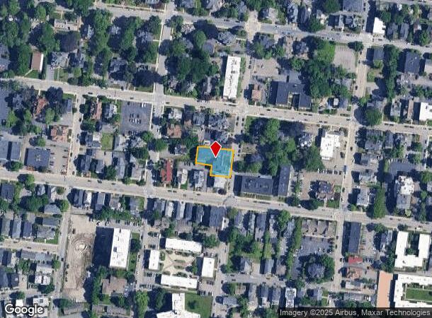  21 Fruit St, Worcester, MA Parcel Map