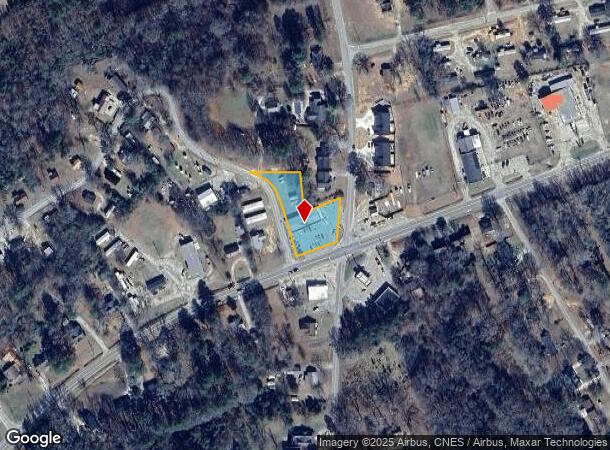 611 N Washington St, Lincolnton, GA Parcel Map