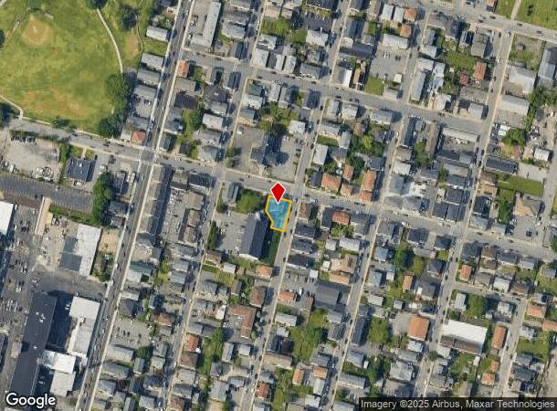  889 Pine St, Fall River, MA Parcel Map