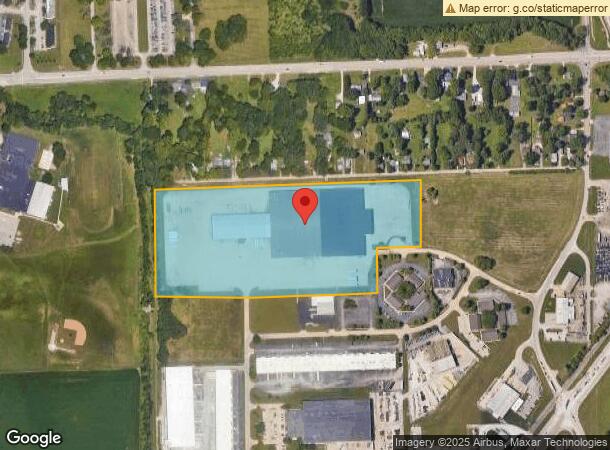  2380 Millikin Pky, Decatur, IL Parcel Map