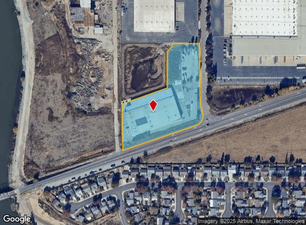 2325 W Charter Way, Stockton, CA Parcel Map