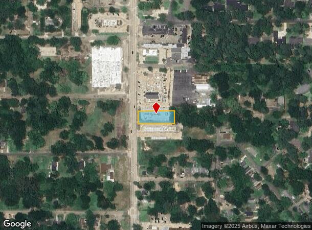  6607 Line Ave, Shreveport, LA Parcel Map