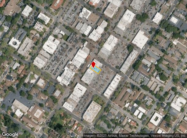  827 Santa Cruz Ave, Menlo Park, CA Parcel Map