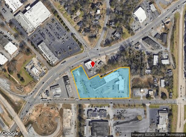  158 Emery Hwy, Macon, GA Parcel Map