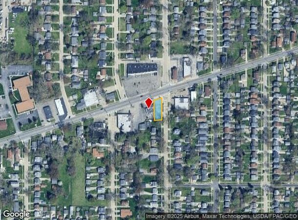  2603 Airport Hwy, Toledo, OH Parcel Map