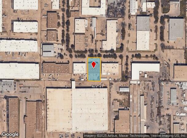 10455 Olympic Dr, Dallas, TX Parcel Map