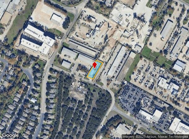  804 Shelby Ln, Austin, TX Parcel Map