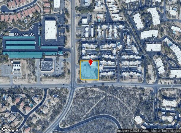  4802 N Sabino Canyon Rd, Tucson, AZ Parcel Map