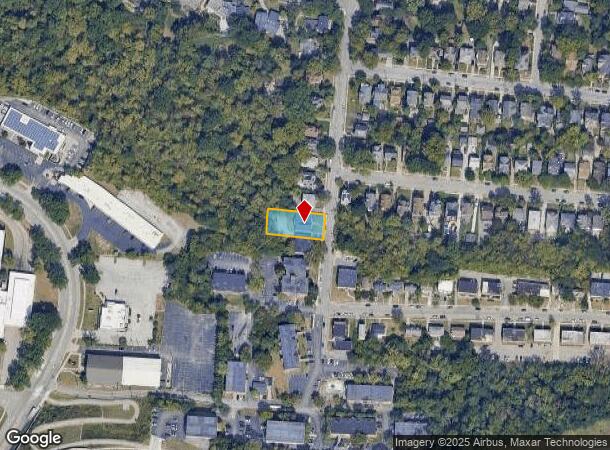  3287 Morrison Ave, Cincinnati, OH Parcel Map