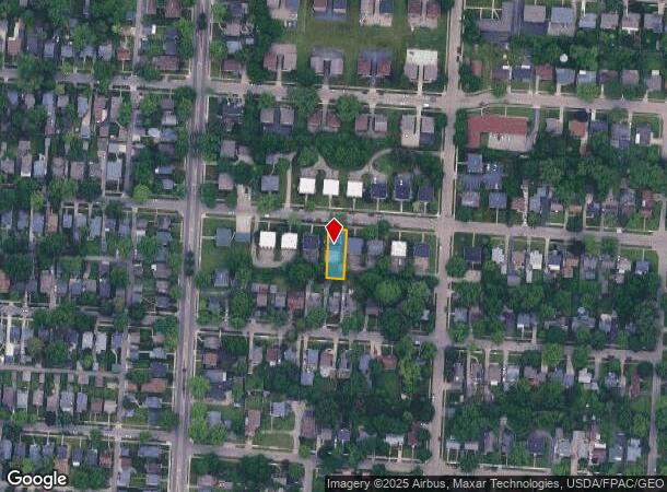  538 Hadley Ave, Dayton, OH Parcel Map