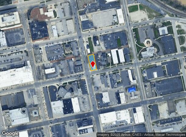  401 E Wayne St, Fort Wayne, IN Parcel Map