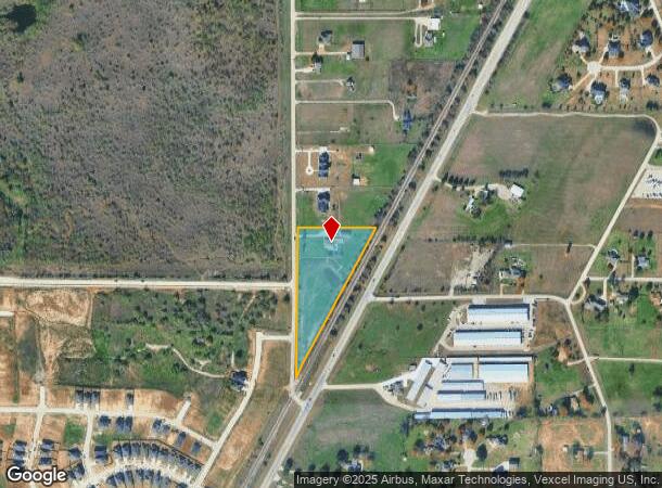  4789 S Bonnie Brae St, Argyle, TX Parcel Map