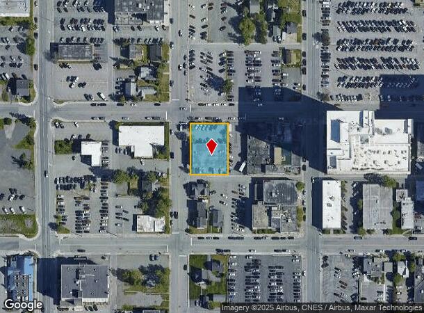  717 K St, Anchorage, AK Parcel Map