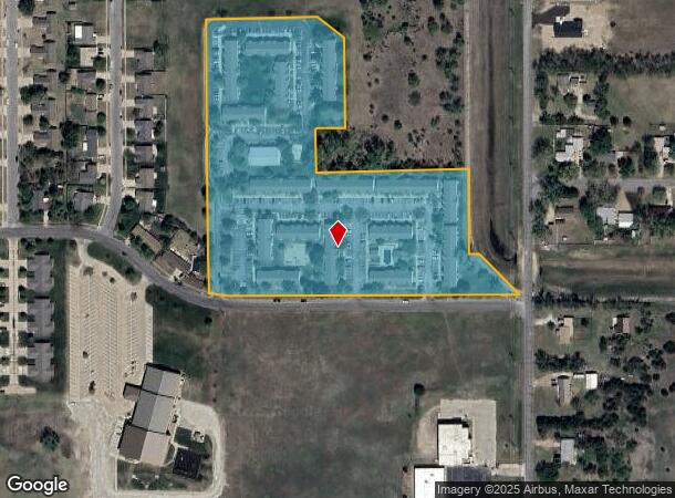  1300 E 33Rd Ave, Hutchinson, KS Parcel Map
