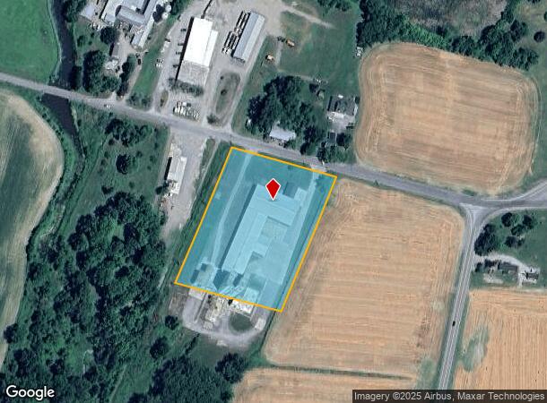 3540 Railroad Ave, Alexander, NY Parcel Map