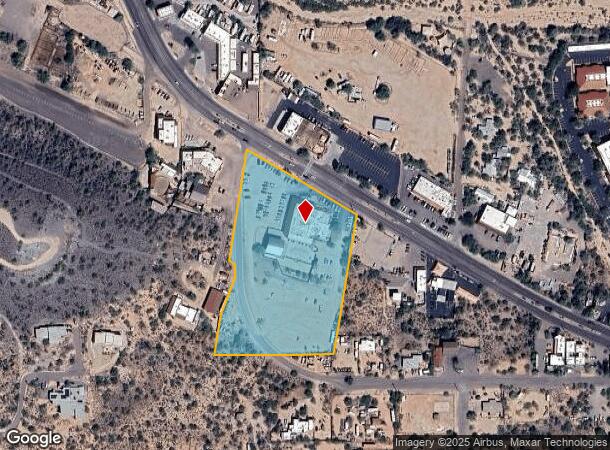 6895 E Cave Creek Rd, Cave Creek, AZ Parcel Map