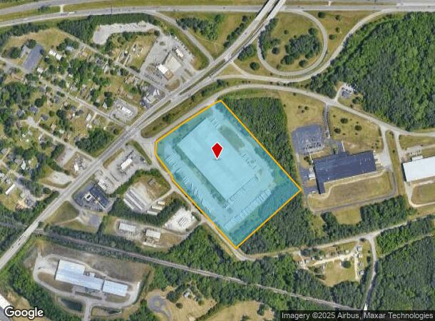 25410 Weakley Rd, North Dinwiddie, VA Parcel Map
