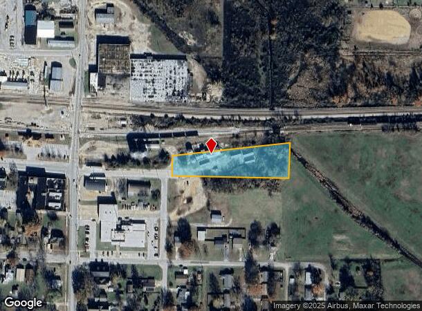 Park St, Aurora, MO Parcel Map