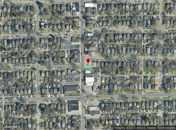  2202 Miami St, South Bend, IN Parcel Map