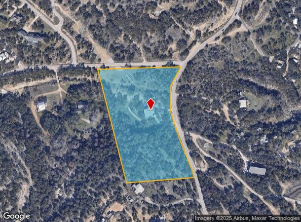  Bee Creek Rd, Spicewood, TX Parcel Map