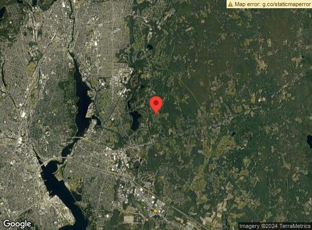  1205 Fall River Ave, Seekonk, MA Parcel Map