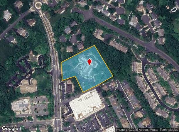 2863 Hunter Mill Rd, Oakton, VA Parcel Map