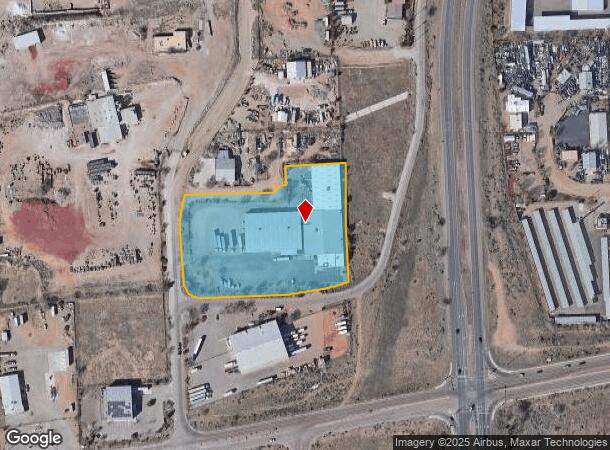  7 Paseo De River St, Santa Fe, NM Parcel Map