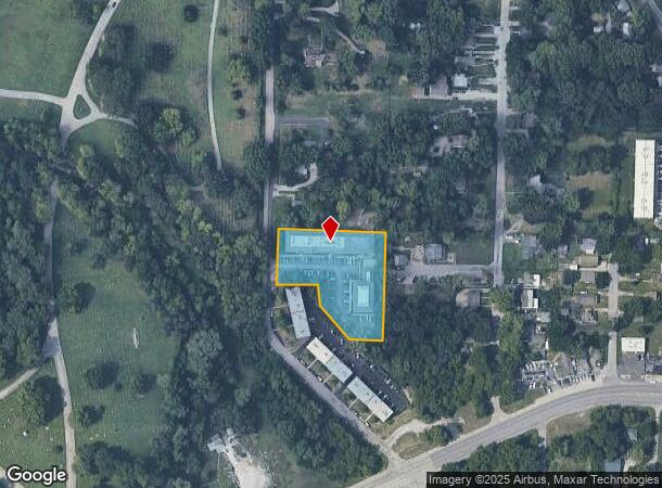  1031 S Brookside Ave, Independence, MO Parcel Map