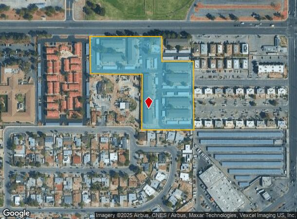 3407 E Cheyenne Ave, North Las Vegas, NV Parcel Map