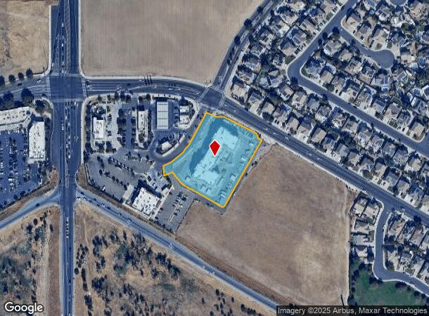  1878 Daniels St, Manteca, CA Parcel Map