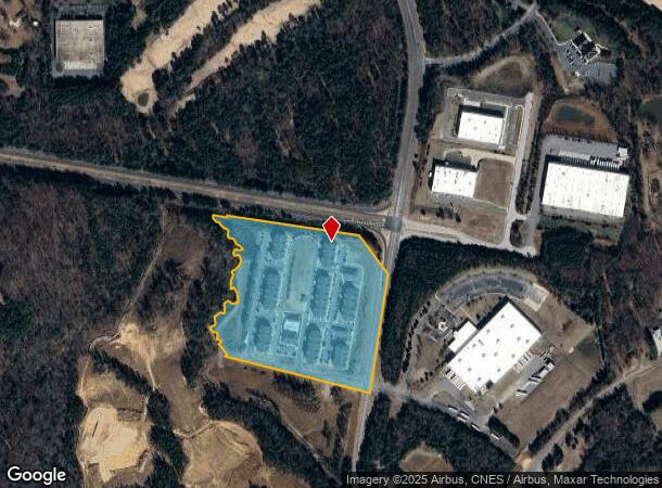  873 Willow Wood Ln, Rock Hill, SC Parcel Map