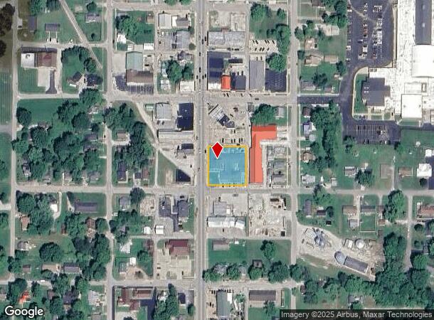  53 S Main St, Cloverdale, IN Parcel Map
