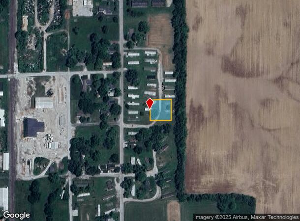  N Barclay St, Fairmount, IN Parcel Map