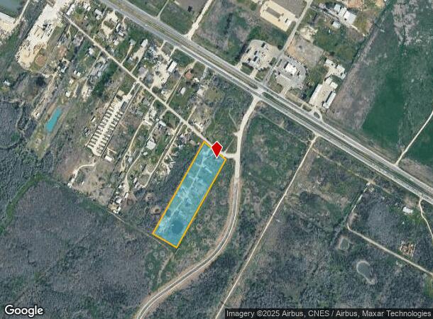  127 Old Bastrop Rd, Cedar Creek, TX Parcel Map