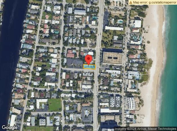  413 S Ocean Blvd, Pompano Beach, FL Parcel Map