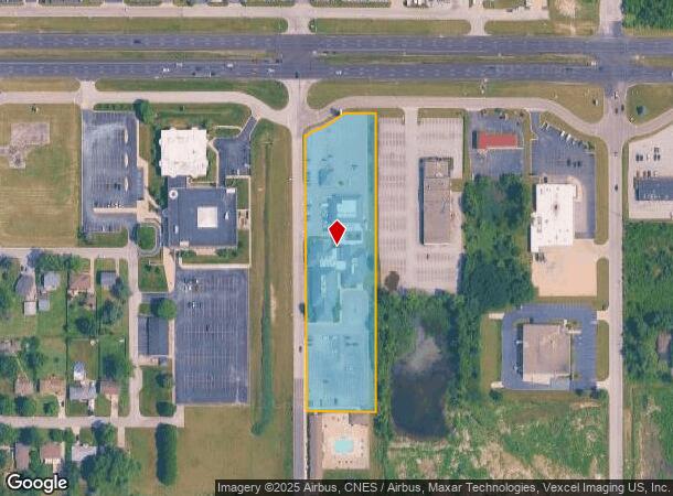 8101 Polo Club Dr, Merrillville, IN Parcel Map