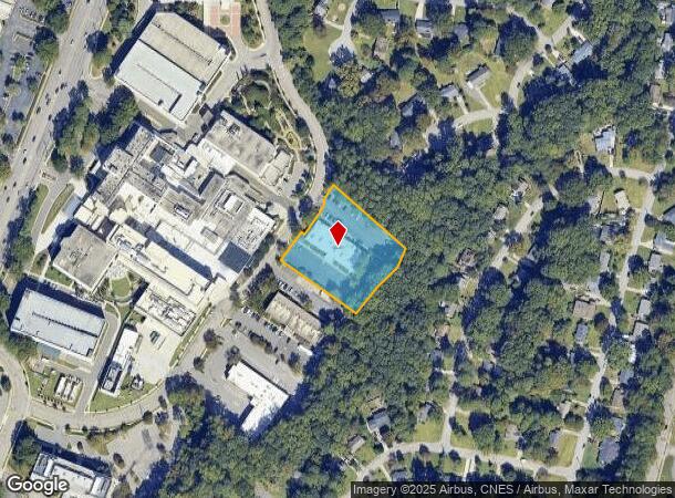  3410 Executive Dr, Raleigh, NC Parcel Map