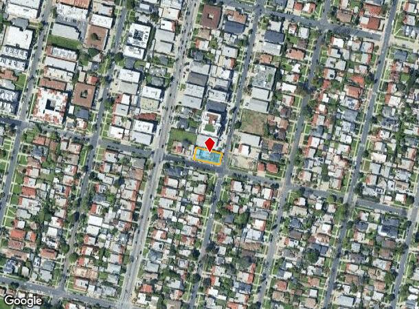  1569 S Orange Grove Ave, Los Angeles, CA Parcel Map