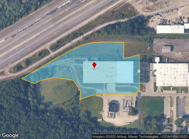  1825 W Woodman Ave, Ashtabula, OH Parcel Map