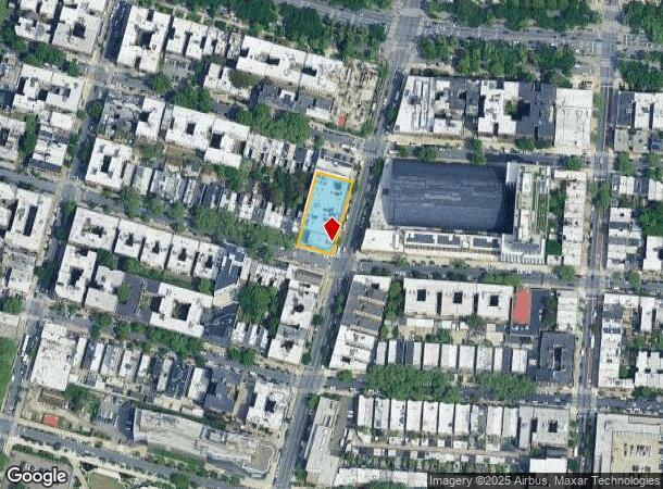 1590 Bedford Ave, Brooklyn, NY Parcel Map