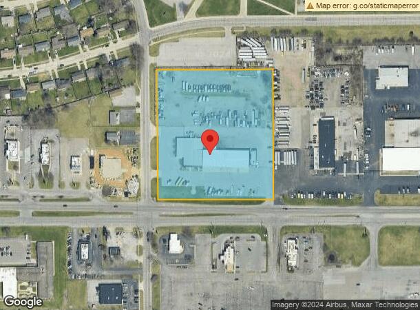  4849 W Western Ave, South Bend, IN Parcel Map