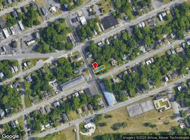 125 S Chappell St, Petersburg, VA Parcel Map