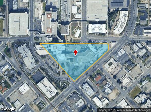  2823 Fresno St, Fresno, CA Parcel Map