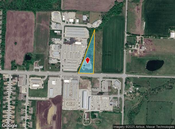  800 E Walnut St, Raymore, MO Parcel Map